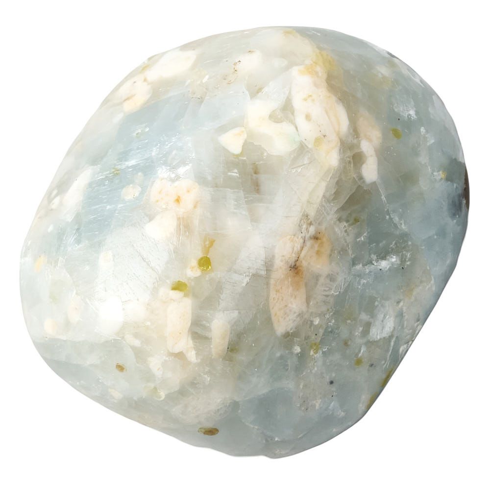 Blue Calcite Tumblestone | Medium - Crystal Nest