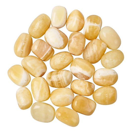 Orange Calcite Tumblestone | Medium - Crystal Nest