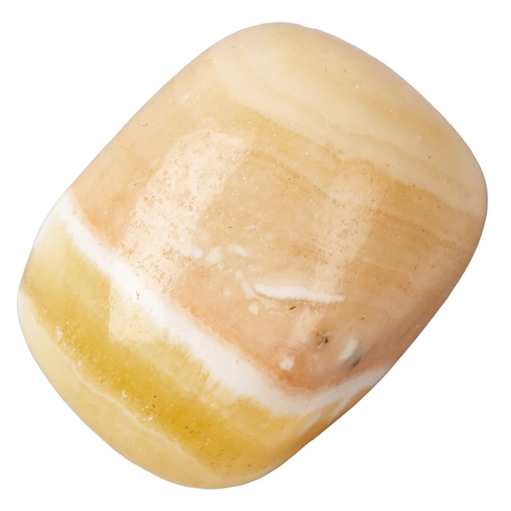 Orange Calcite Tumblestone | Medium - Crystal Nest