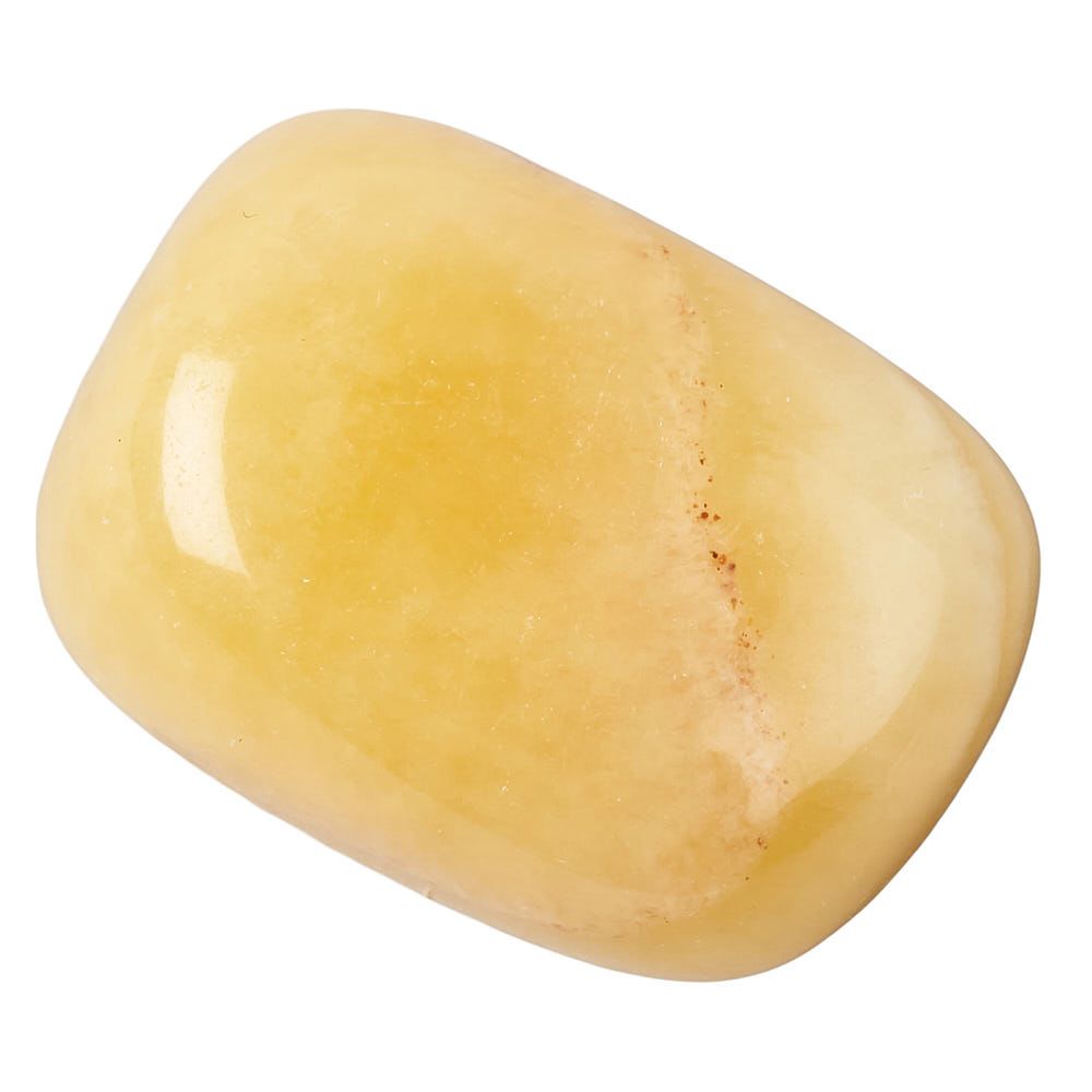 Orange Calcite Tumblestone | Medium - Crystal Nest