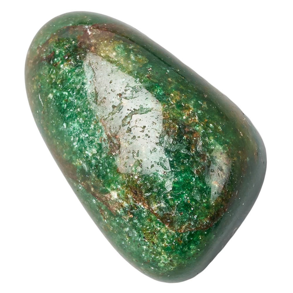 Green Fuchsite Tumblestone | Medium - Crystal Nest