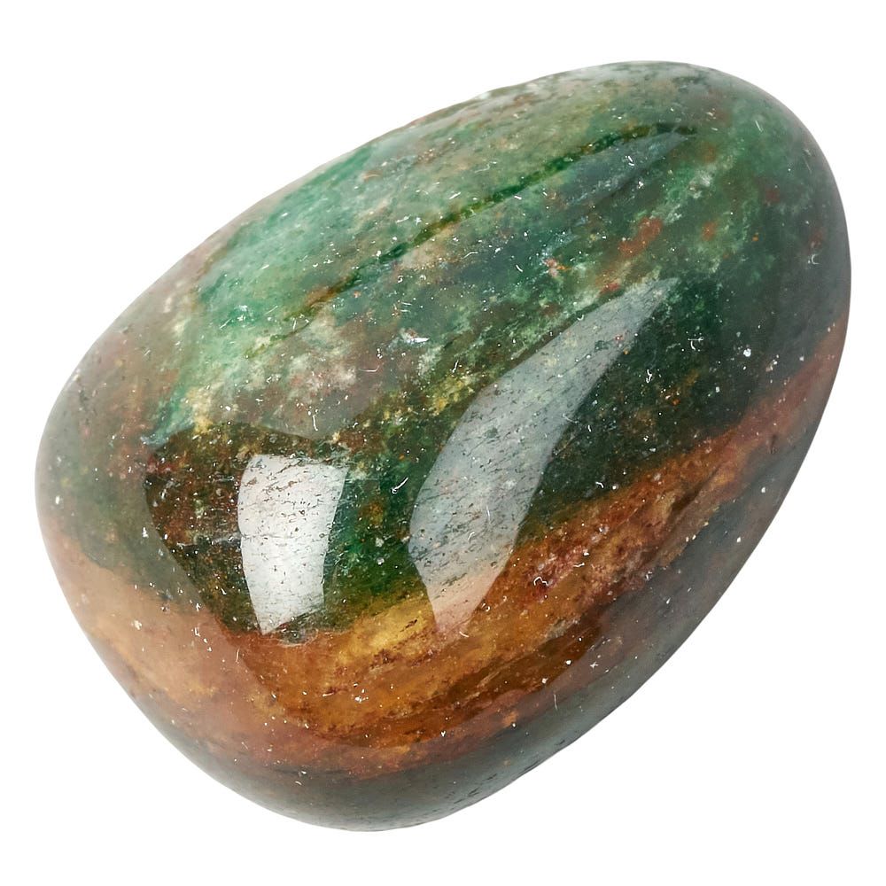Green Fuchsite Tumblestone | Medium - Crystal Nest
