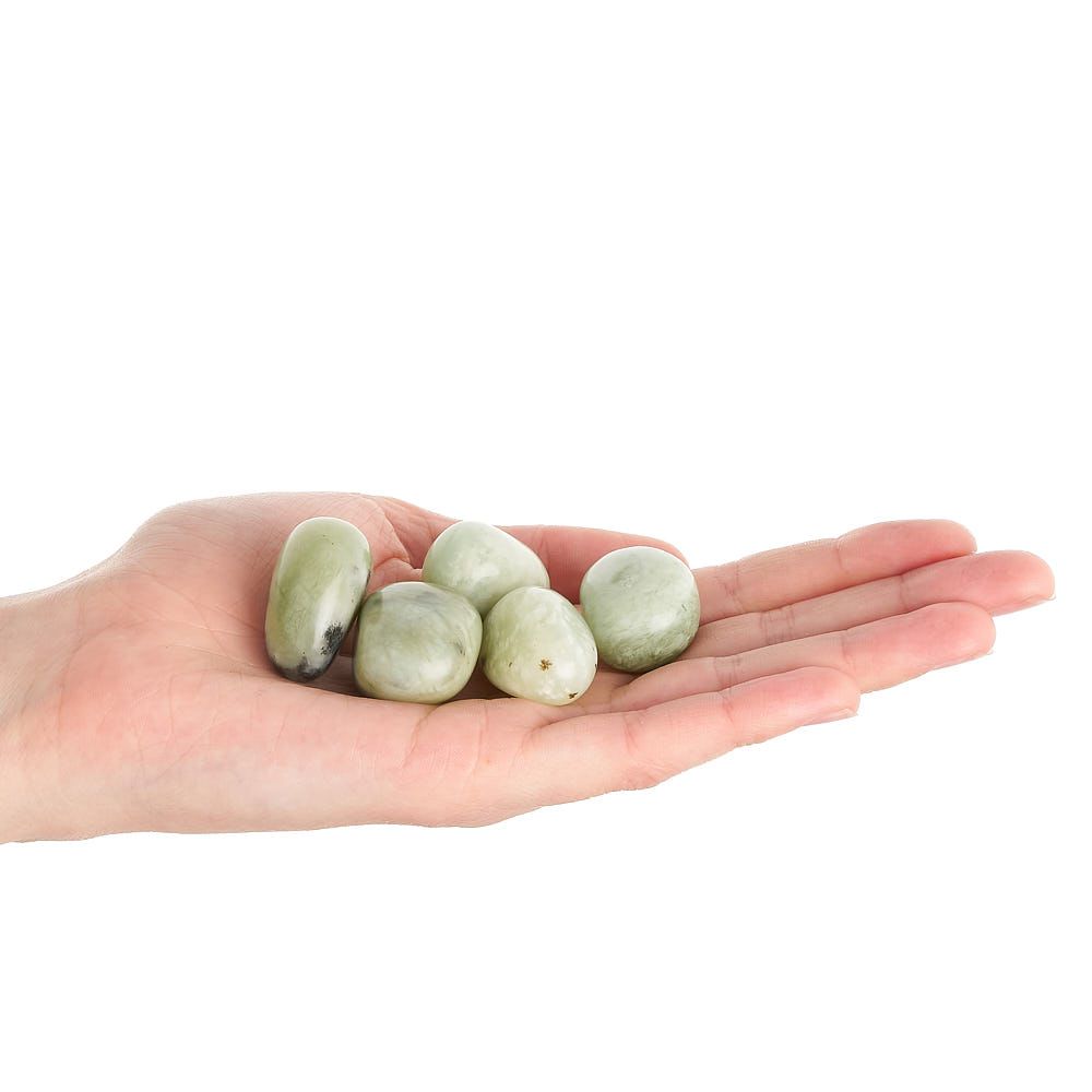 New Jade Tumblestone | Medium - Crystal Nest