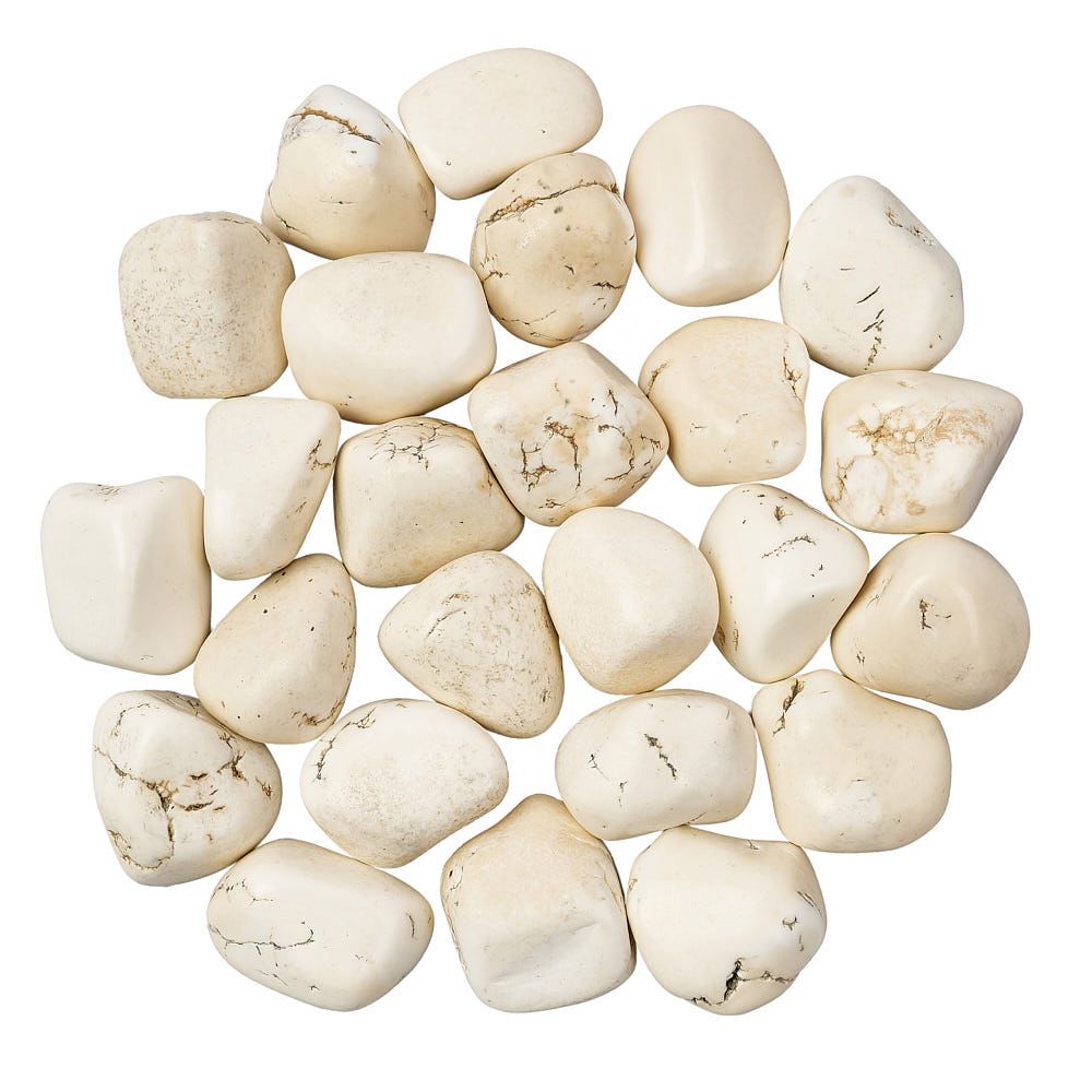 Magnesite Tumblestone | Medium - Crystal Nest