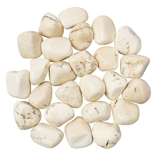 Magnesite Tumblestone | Medium - Crystal Nest