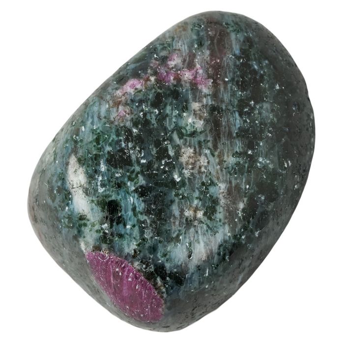 Ruby Zoisite Tumblestone | Medium - Crystal Nest