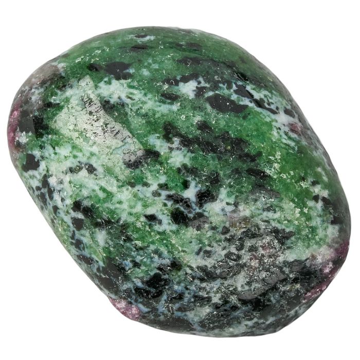 Ruby Zoisite Tumblestone | Medium - Crystal Nest