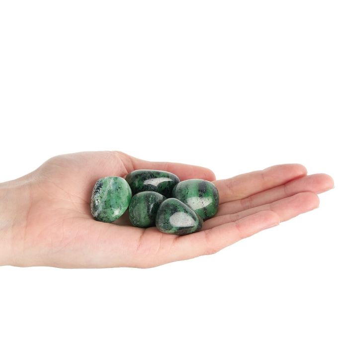 Ruby Zoisite Tumblestone | Medium - Crystal Nest