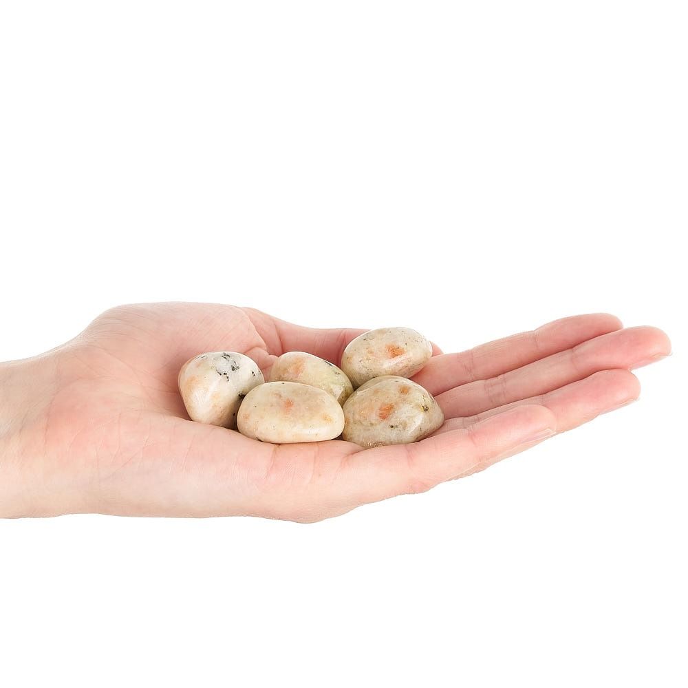 Sunstone Tumblestone | Medium - Crystal Nest