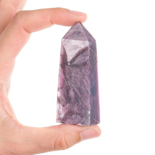 Lepidolite Tower | Medium - Crystal Nest