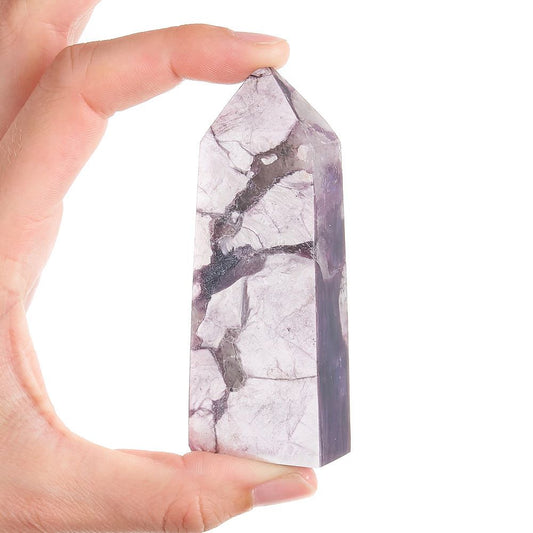 Lepidolite Tower | Large - Crystal Nest