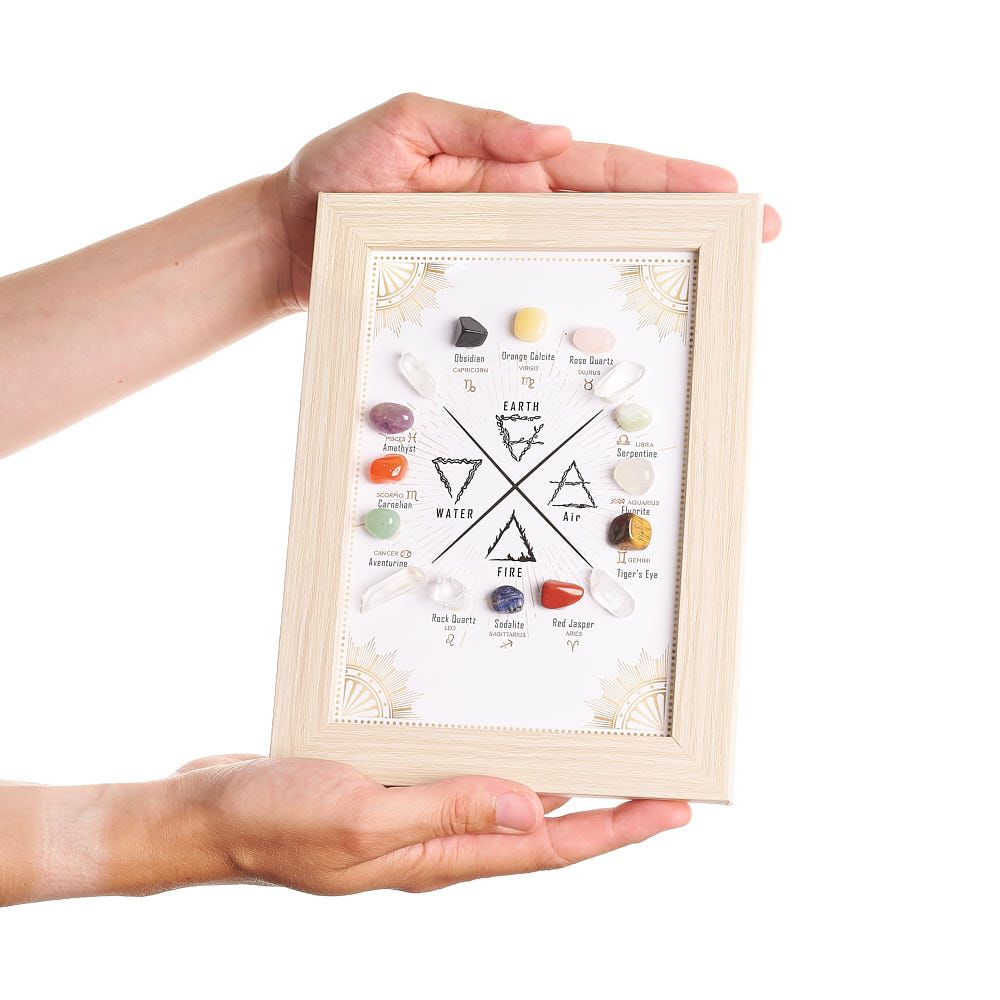 Four Elements Crystal Artwork - Crystal Nest