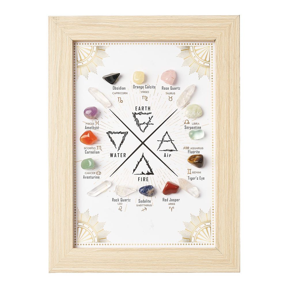 Four Elements Crystal Artwork - Crystal Nest