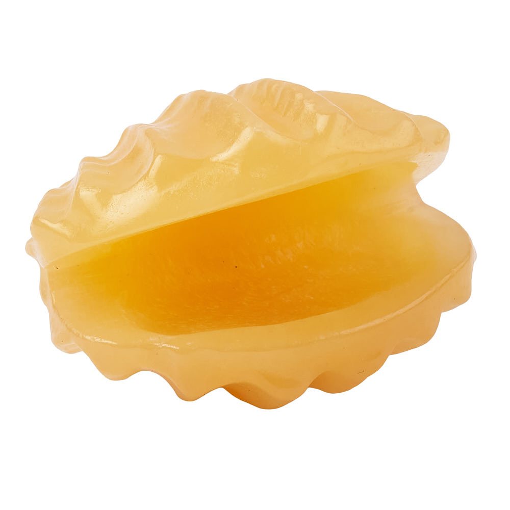 Orange Calcite Crystal Shell - Crystal Nest
