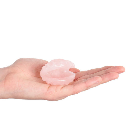 Rose Quartz Crystal Shell