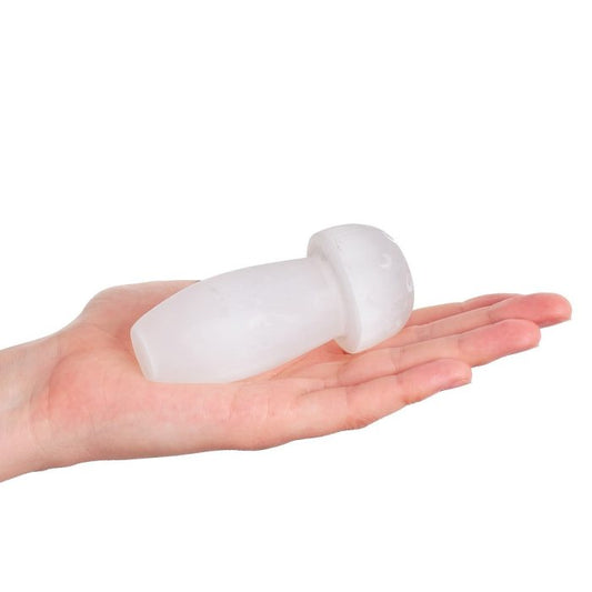 Selenite Mushroom Carving 10cm