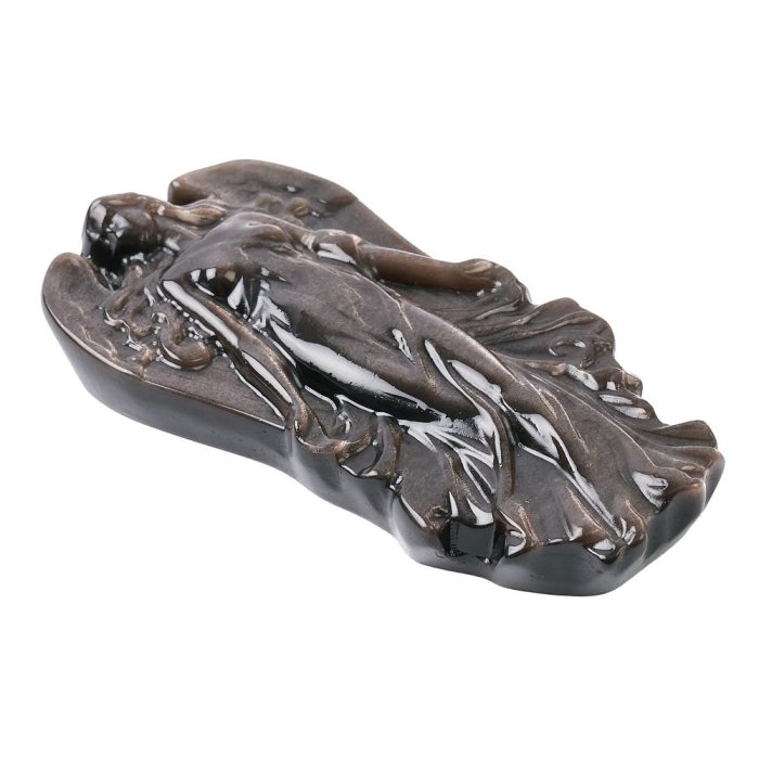 Silver Sheen Obsidian Crystal Angel