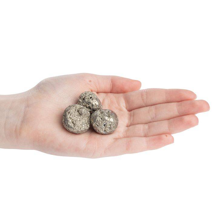 Pyrite Tumblestone - Medium - Crystal Nest