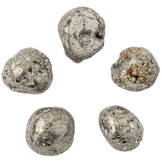 Pyrite Tumblestone - Medium - Crystal Nest