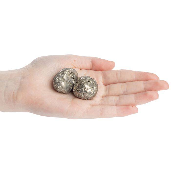 Pyrite Tumblestone - Large - Crystal Nest