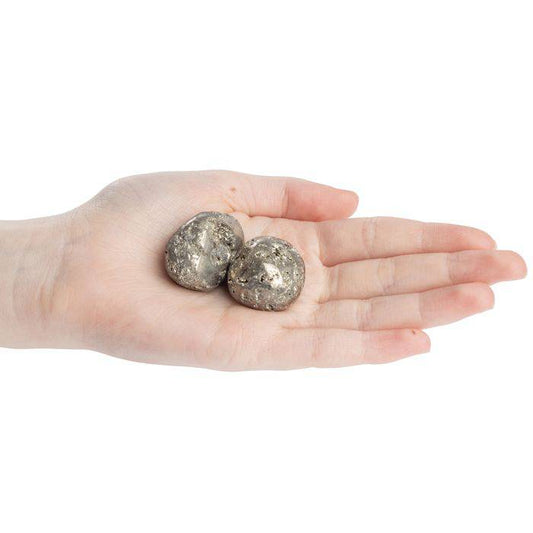 Pyrite Tumblestone - Large - Crystal Nest