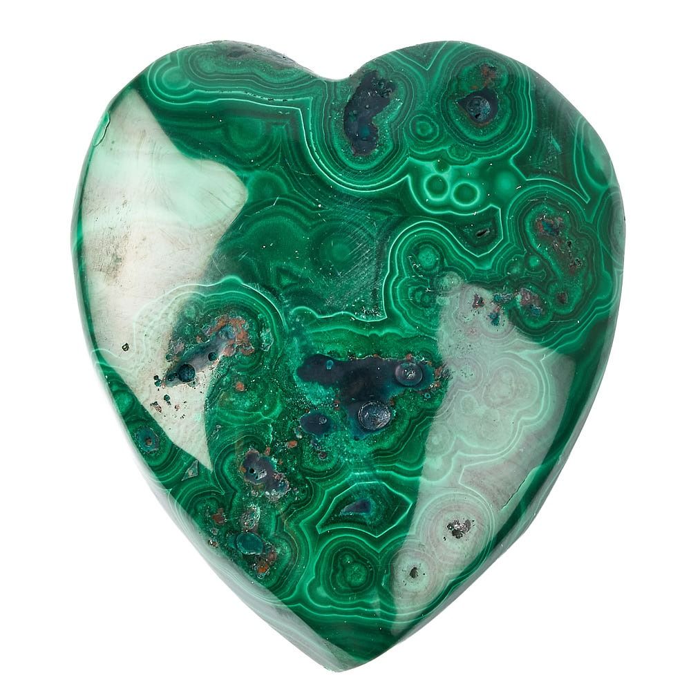 Malachite Crystal Heart | Transformation & Protection - Crystal Nest