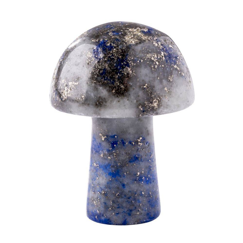 Lapis Lazuli Mini Crystal Mushroom - Crystal Nest