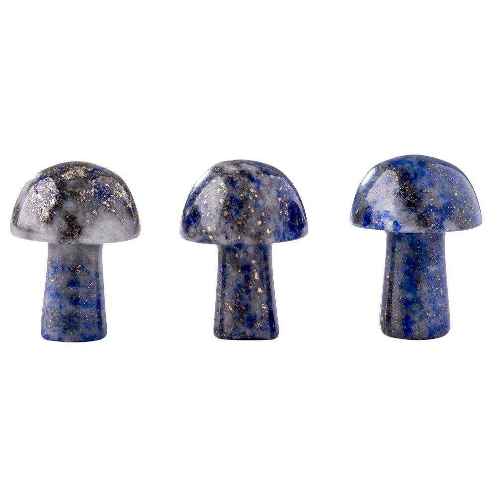 Lapis Lazuli Mini Crystal Mushroom - Crystal Nest
