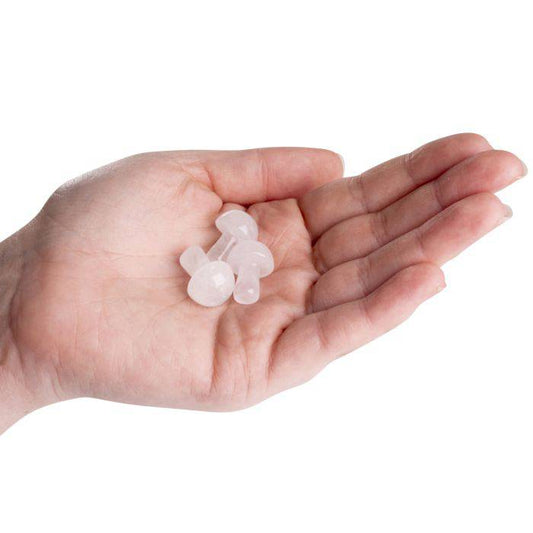 Rock Quartz Mini Crystal Mushroom - Crystal Nest