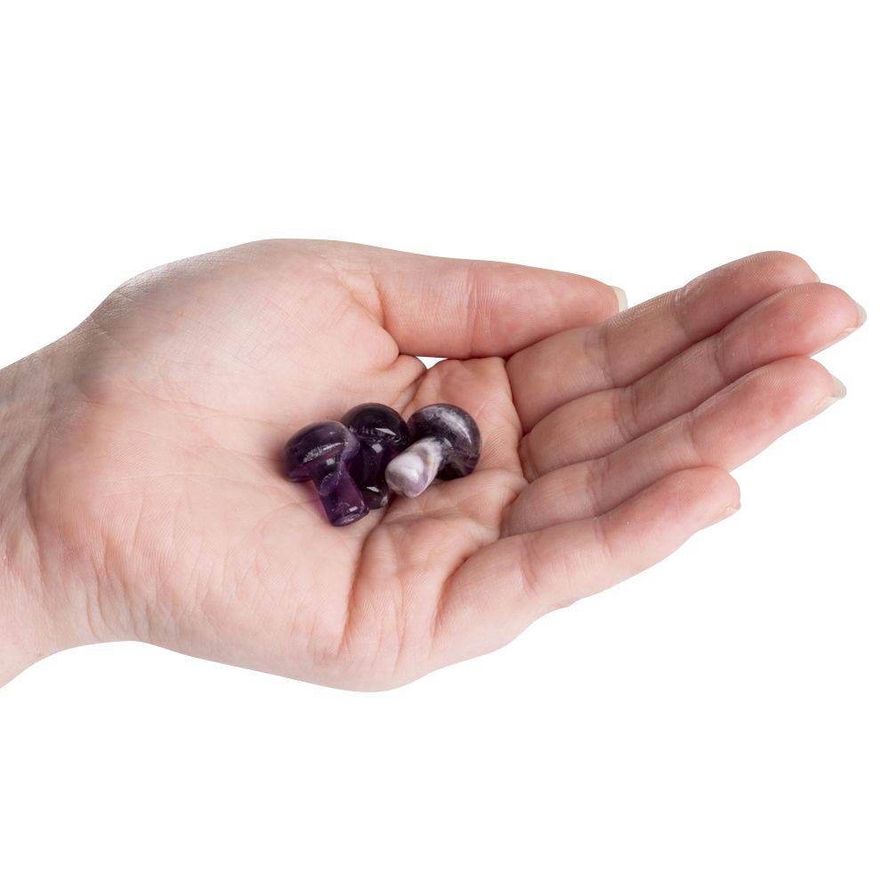 Amethyst Mini Crystal Mushroom - Crystal Nest
