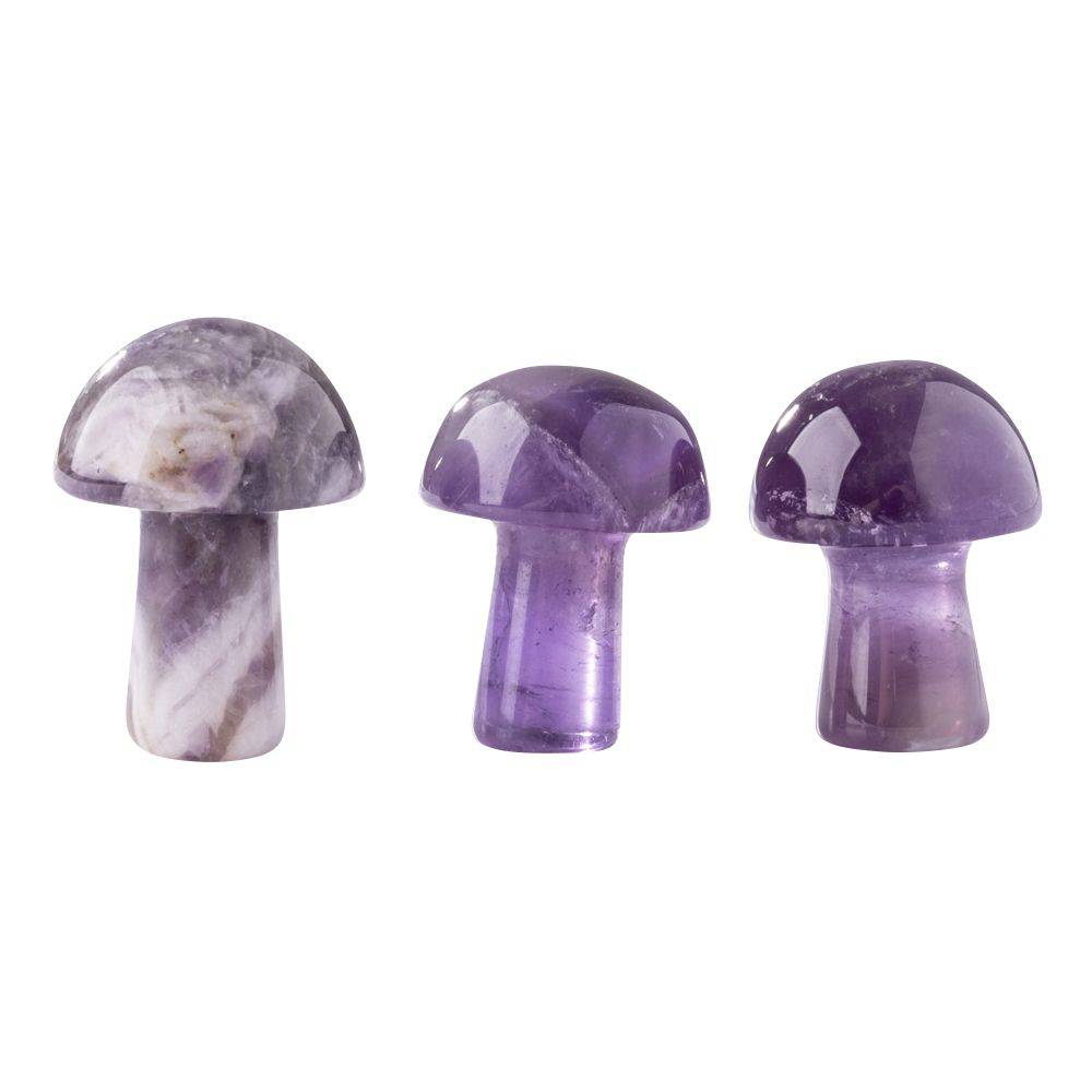 Amethyst Mini Crystal Mushroom - Crystal Nest