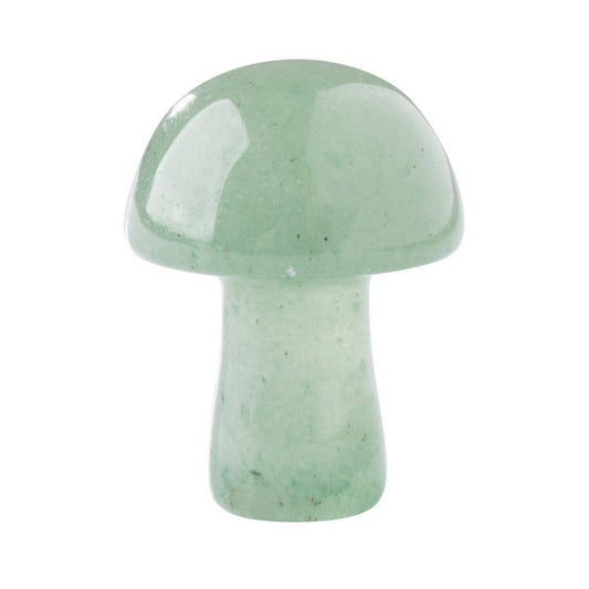Green Aventurine Mini Crystal Mushroom - Crystal Nest