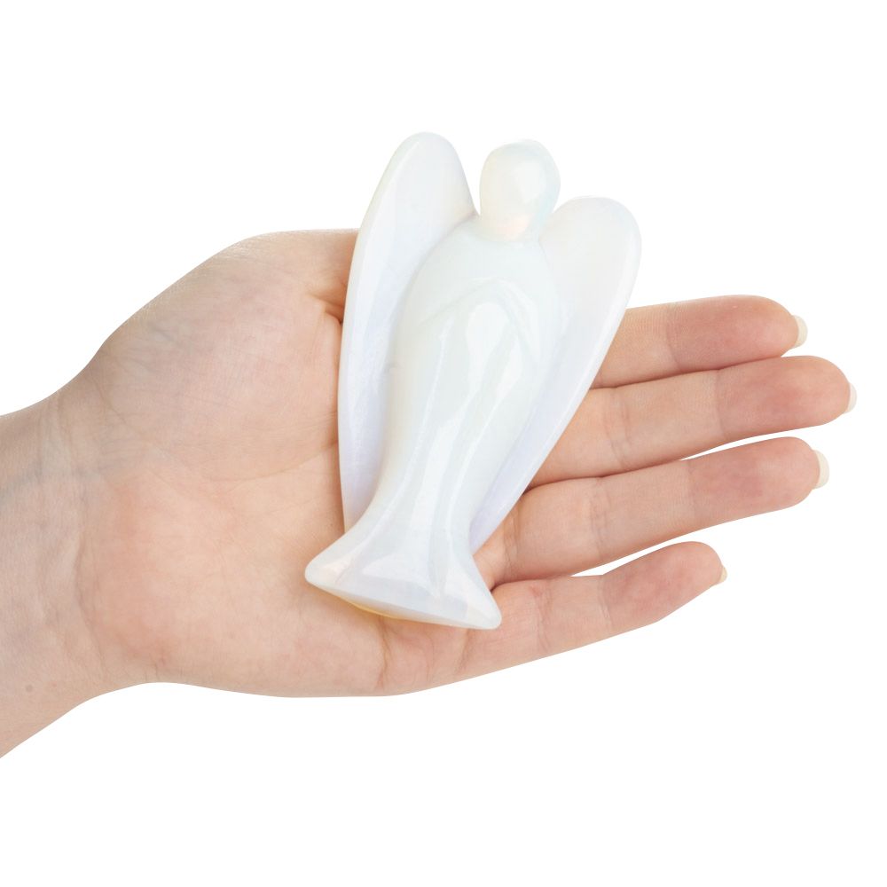 Opalite Crystal Angel | 10cm - Crystal Nest