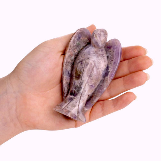 Amethyst Crystal Angel | 10cm - Crystal Nest