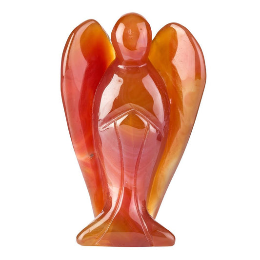 Carnelian Crystal Angel | 10cm - Crystal Nest