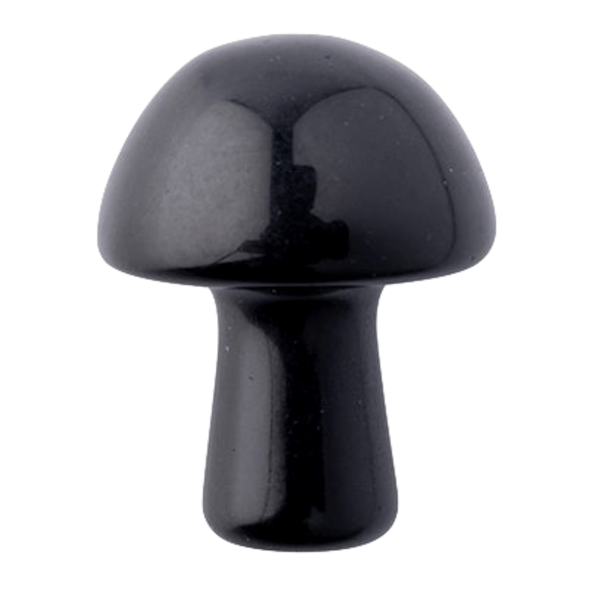 Black Obsidian Mini Crystal Mushroom - Crystal Nest