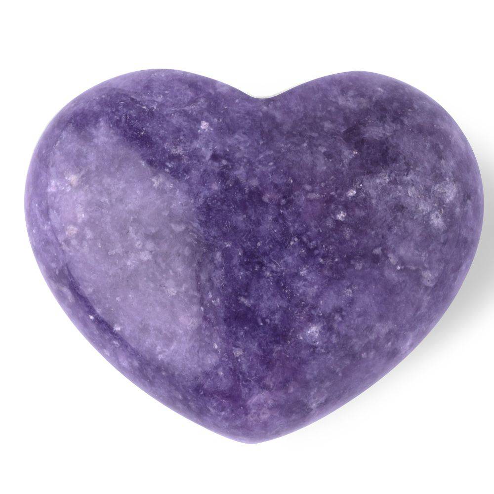 Lepidolite Mini Crystal Heart - Crystal Nest