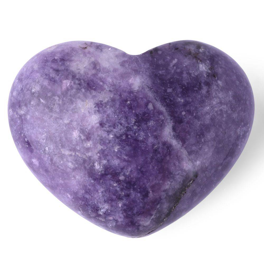 Lepidolite Mini Crystal Heart - Crystal Nest