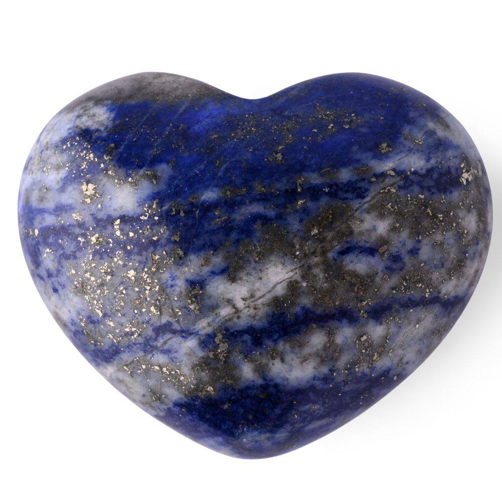 Lapis Lazuli Mini Crystal Heart - Crystal Nest