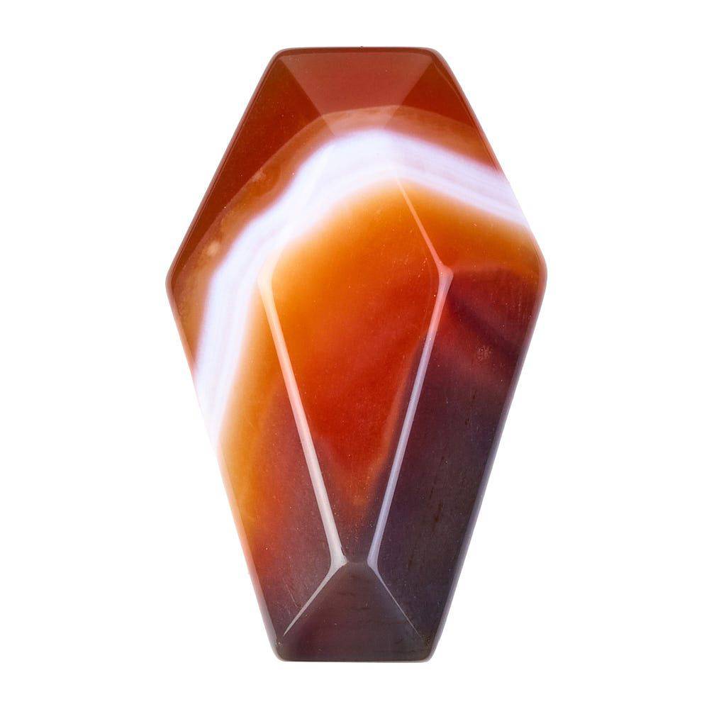 Carnelian Mini Coffin - Crystal Nest