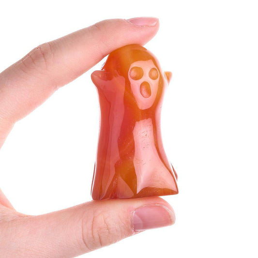 Carnelian Mini Ghost - Crystal Nest