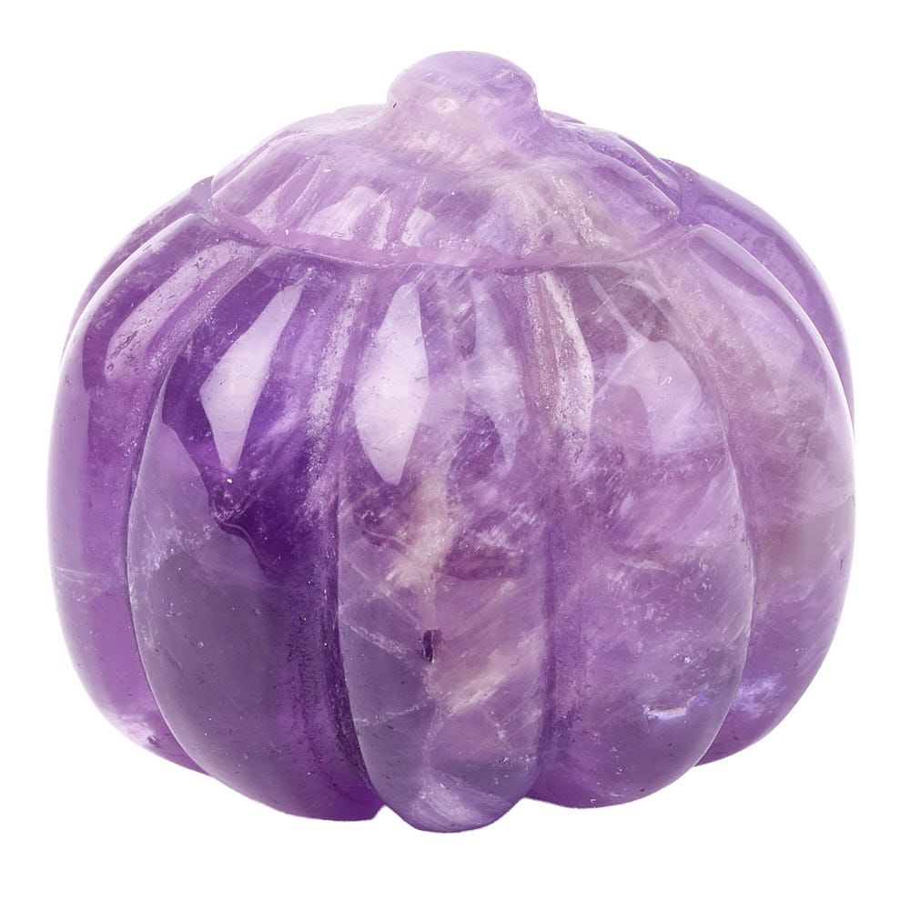 Amethyst Mini Pumpkin - Crystal Nest