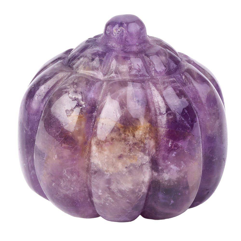 Amethyst Mini Pumpkin - Crystal Nest