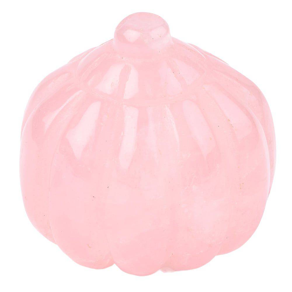 Rose Quartz Mini Pumpkin - Crystal Nest