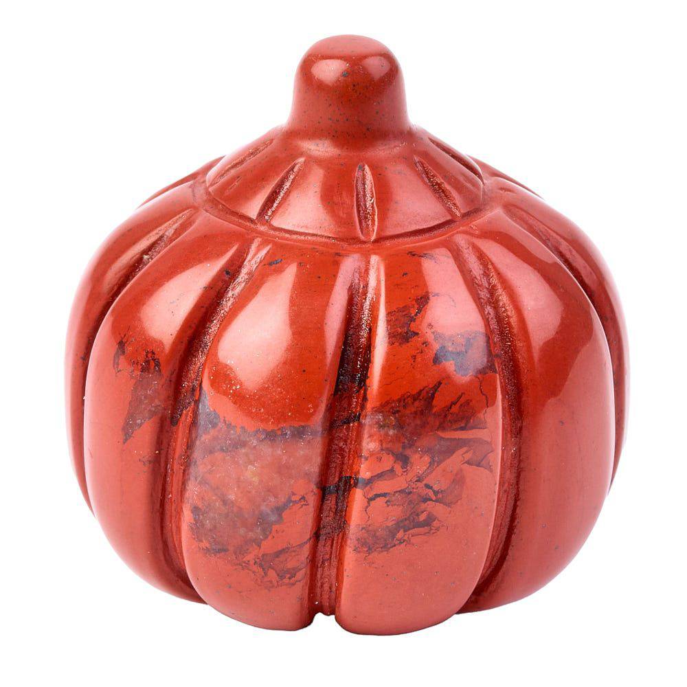 Red Jasper Mini Pumpkin - Crystal Nest