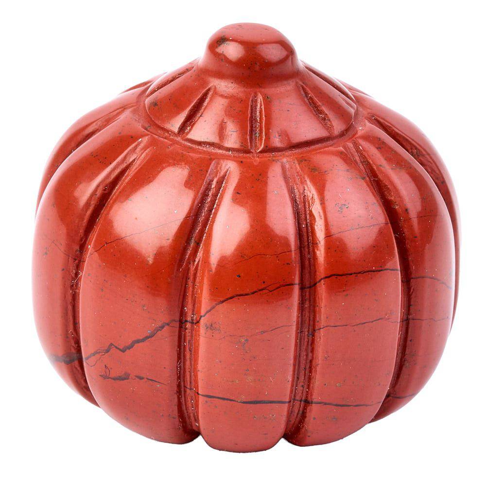 Red Jasper Mini Pumpkin - Crystal Nest