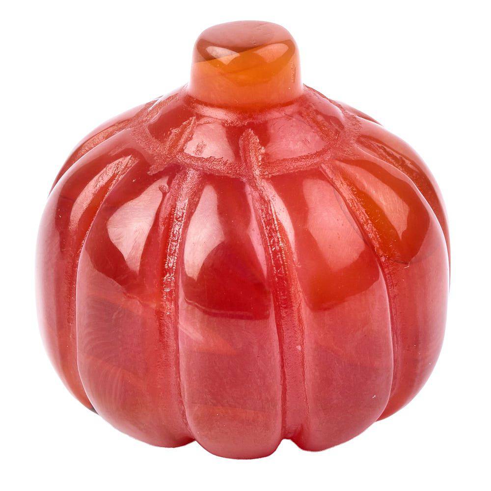 Carnelian Mini Pumpkin - Crystal Nest
