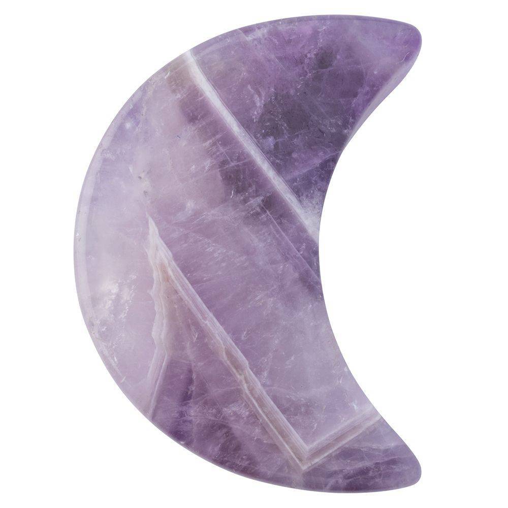 Amethyst Mini Crystal Moon - Crystal Nest