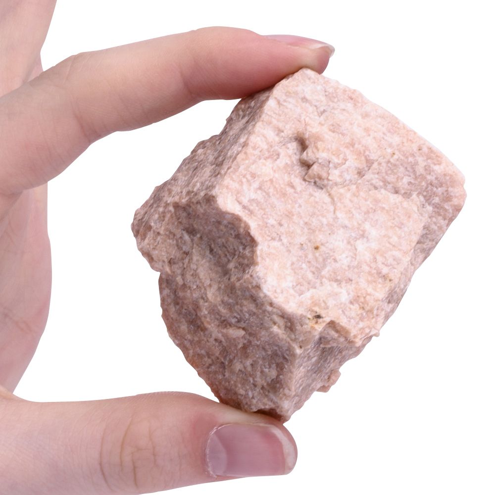 Pink Moonstone Raw Crystal - Medium - Crystal Nest