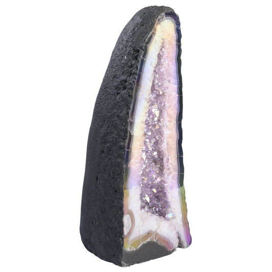Amethyst Cathedral in Pearl Finish – Crystal Display 12.8kg - Crystal Nest